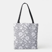 Blumen-Spitzenmuster Tasche (Rückseite)