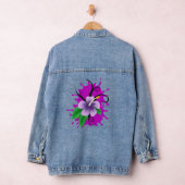 Blumen-Splash-Denimjacke Jeansjacke (Hangar)