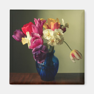 Blumen Spring Blume Bouquet Magnet