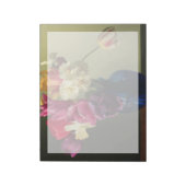 Blumen | Spring Blume Bouquet Notizblock (Rotiert)