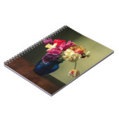 Blumen | Spring Blume Bouquet Notizblock (Linke Seite)