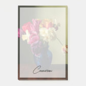 Blumen | Spring Blume Bouquet Post-it Klebezettel (Vorderseite)