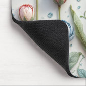 Blumen Spring Vibes Mouse Pad - Fresh & Floral Mousepad (Ecke)