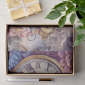 Blumen Steampunk Seidenpapier (Geschenk)