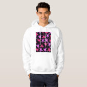 Blumen-Sterne Hoodie (Vorne ganz)