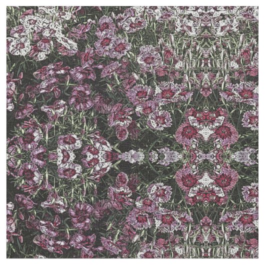 BLUMEN STOFF (Nahaufnahme)
