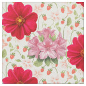 Blumen Stoff (Nahaufnahme)