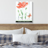BLUMEN-STORY-BOARD LEINWANDDRUCK (Insitu (Schlafzimmer))