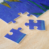 Blumen strukturierte Kunst Puzzle mit Geschenkbox (Seite)