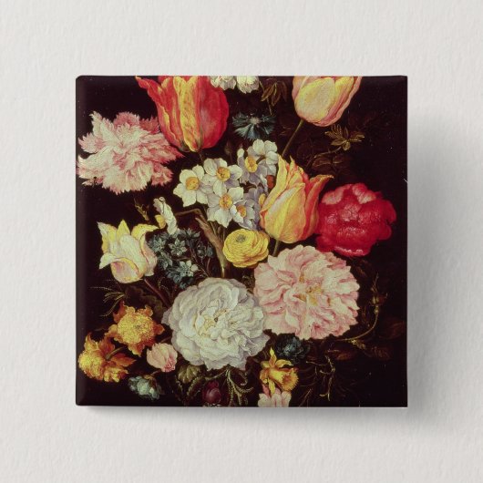 Blumen-Stück Button (Vorderseite)