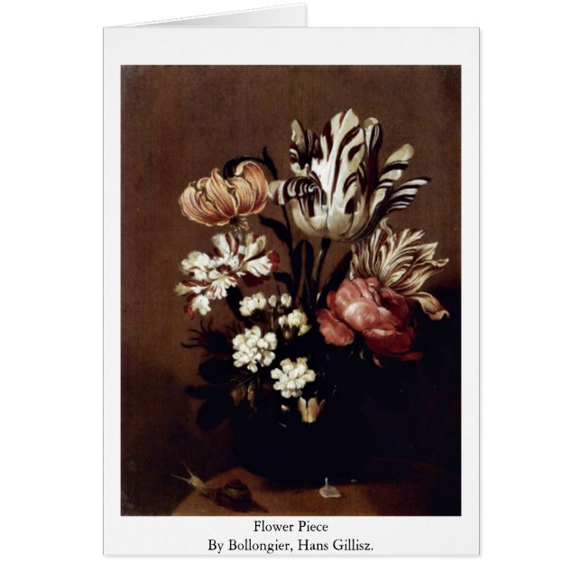 Blumen-Stück durch Bollongier, Hans Gillisz. (Vorne)