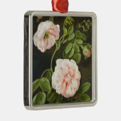 Blumen-Studie Silbernes Ornament (Rechts)