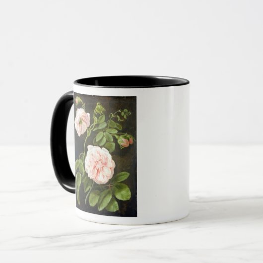 Blumen-Studie Tasse (Vorderseite Links)