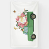 Blumen-Sublimationsdesigns Banner (Vertikal)