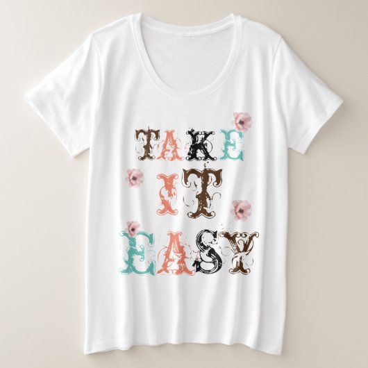 Blumen T - Shirt (Design vorne)