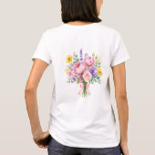 Blumen T-Shirt (Rückseite)