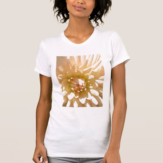 Blumen-T-Shirt T-Shirt (Vorderseite)
