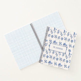 Blumen-Tagebuch mit Hartcover, Planer Notizblock