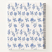 Blumen-Tagebuch mit Hartcover, Planer Notizblock (Rückseite)