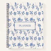 Blumen-Tagebuch mit Hartcover, Planer Notizblock (Vorderseite)