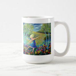 BLUMEN-TANZEN KAFFEETASSE