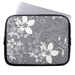 Blumen Tapete 2 Laptopschutzhülle