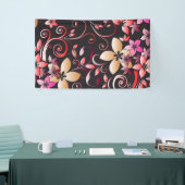 Blumen Tapete 7 Banner (Messeveranstaltung)