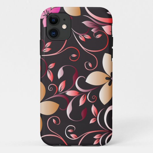 Blumen Tapete 7 Case-Mate iPhone Hülle (Rückseite)