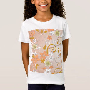 Blumen Tapete 8 T-Shirt
