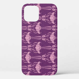 Blumen Tapete Rosa Violett Design Case-Mate iPhone Hülle