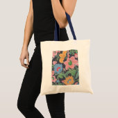 Blumen-Tasche Tragetasche (Vorderseite (Produkt))