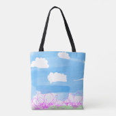 Blumen-Tasche von Heidi Tasche (Rückseite)