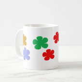 Blumen Tasse (Vorderseite Links)