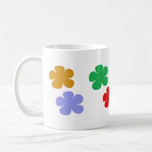 Blumen Tasse (Links)