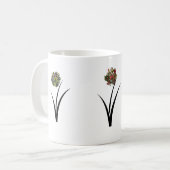 Blumen Tasse (Vorderseite Links)