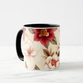 Blumen Tasse (Vorderseite Links)