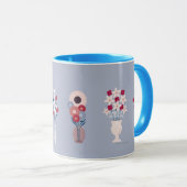 Blumen Tasse (VorderseiteRechts)