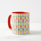Blumen Tasse (Vorderseite Links)