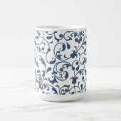 Blumen-Tasse, 0,45l Kaffeetasse (Mittel)