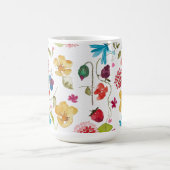 Blumen-Tasse Kaffeetasse (Mittel)