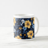Blumen-Tasse Kaffeetasse (VorderseiteRechts)