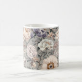Blumen-Tasse Kaffeetasse (Mittel)