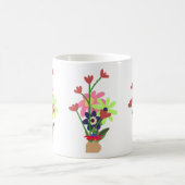 Blumen-Tasse  Kaffeetasse (Mittel)