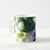 Blumen-Tasse Kaffeetasse (Vorderseite Links)