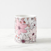 Blumen-Tasse Kaffeetasse (Mittel)