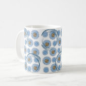 Blumen-Tasse Kaffeetasse (Vorderseite Links)
