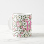 Blumen-Tasse Kaffeetasse (Vorderseite Links)