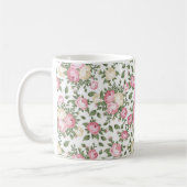Blumen-Tasse Kaffeetasse (Links)
