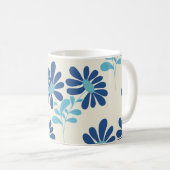 Blumen-Tasse Kaffeetasse (VorderseiteRechts)