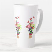 Blumen-Tasse  Milchtasse (Rechte Ecke)